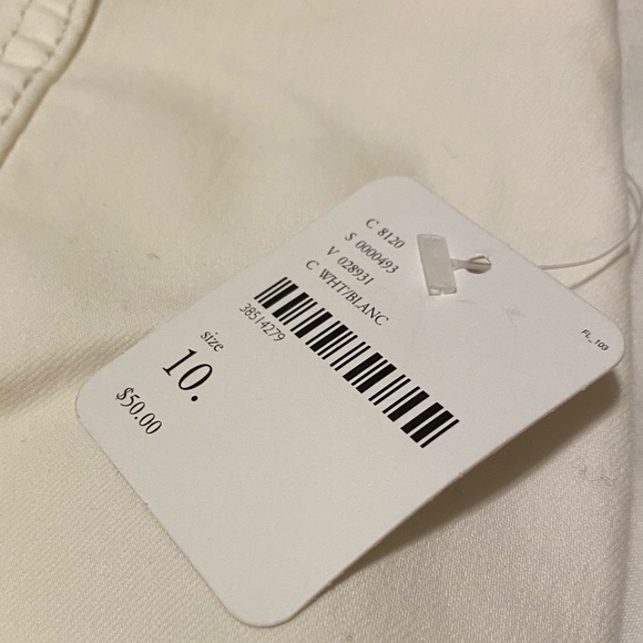 NWT Free People White Mini skirt - Picture 4 of 4